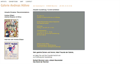 Desktop Screenshot of galerie-hoehne.de